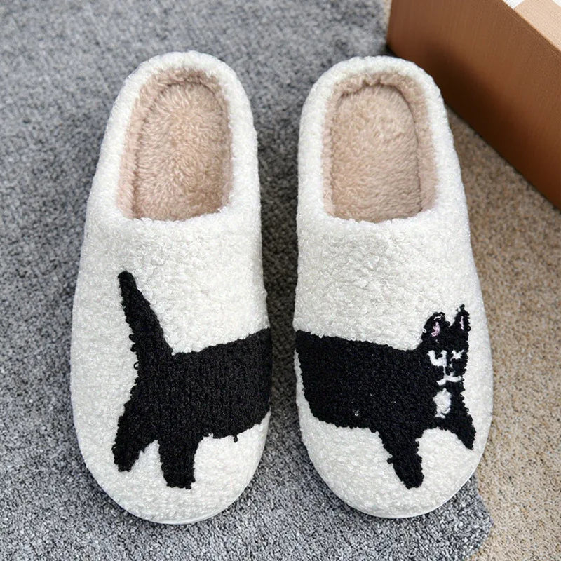 Cosy dachshund plush house slippers – Keptly