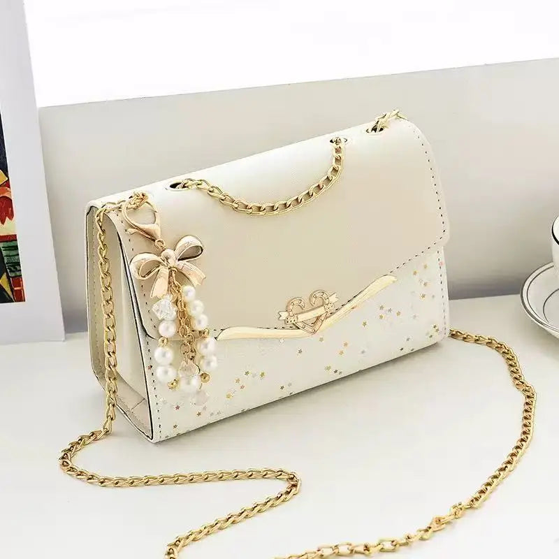 Sequinned crossbody evening bag – Keptly