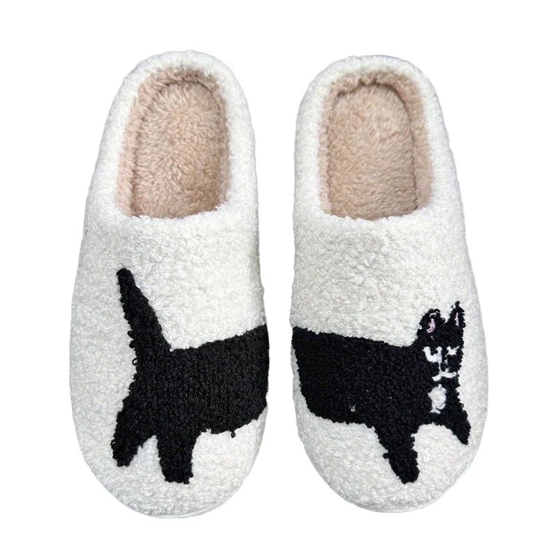 Cosy dachshund plush house slippers – Keptly