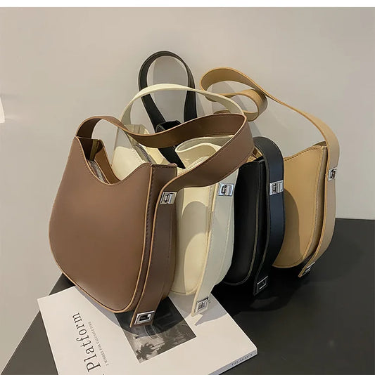 Vegan leather chain shoulder bag with scarf – Keptly