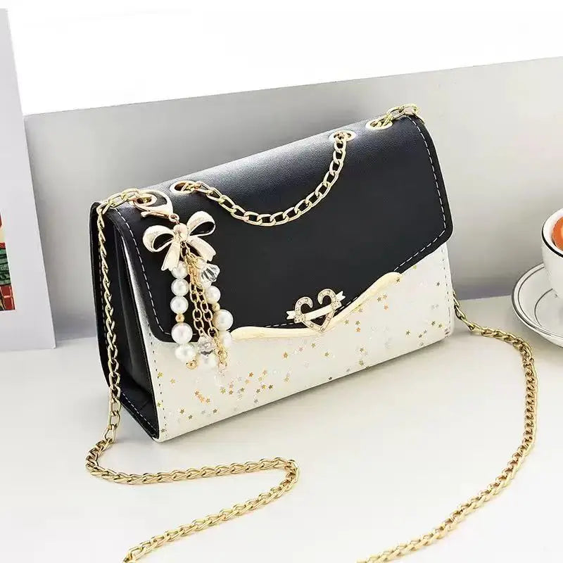 Sequinned crossbody evening bag – Keptly