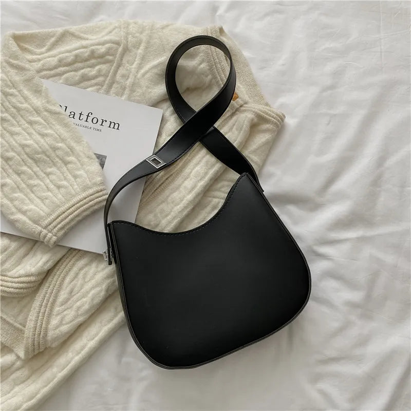 Vegan leather chain shoulder bag with scarf – Keptly