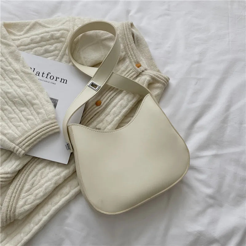 Vegan leather chain shoulder bag with scarf – Keptly